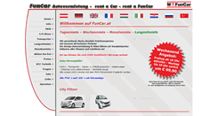 Desktop Screenshot of funcar.at